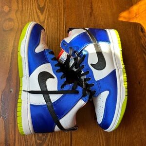 Nike Dunk High "Blue Satin" Women's Sneakers